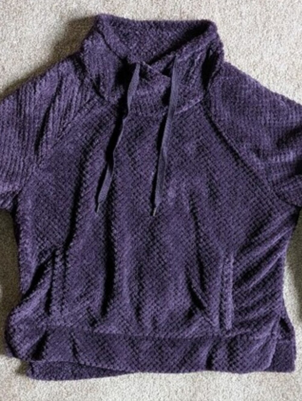 Cozy Plush Women's Pullover Sweater - Deep Purple XXL by Maker's Mark